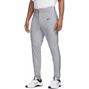 Nike Vapor Select Baseball Pants Gray w/ Green Piping Mens Size XL BQ5489-059‎